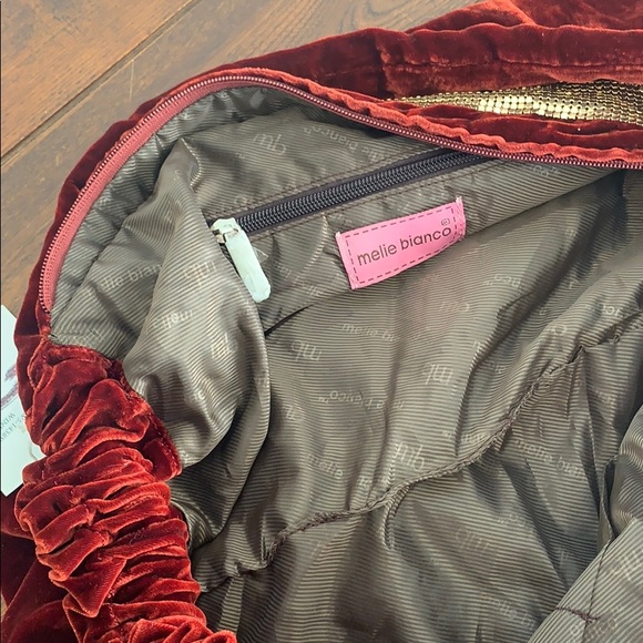 Wine Color Melie Bianco shoulder bag - Picture 4 of 8